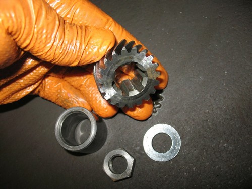 1973 AT3 CRANK SHAFT PRIMARY DRIVE GEAR SET YAMAHA AT1 AT2 CT1 CT2 CT3 125 175 - Picture 3 of 3