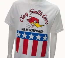 CLAY SMITH Cams T-Shirt Mens M Mr Horsepower HOT ROD Drag Racing NHRA Gasser