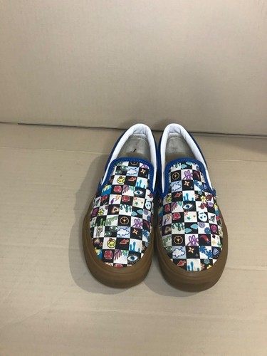 Shoes Doodle Checkerboard Gum Sole 