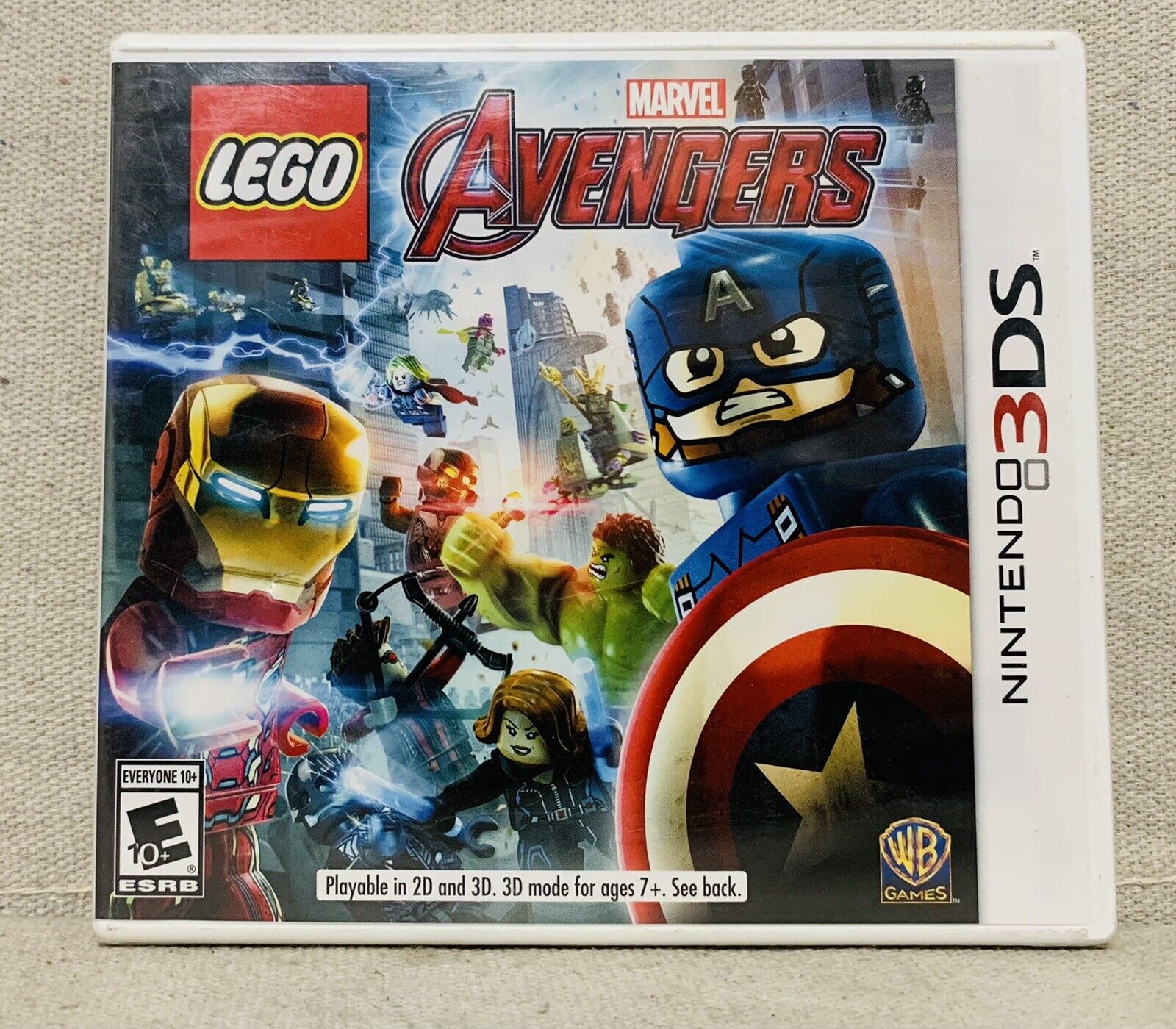 5 LEGO NINTENDO 3DS GAMES, MARVEL/STAR WARS/AVENGERS/MOVIE/CITY UNDERCOVER,  NEW