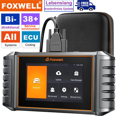 FOXWELL NT710 Für Porsche Bidirectional OBD2 Scanner Diagnosegerät Key Coding