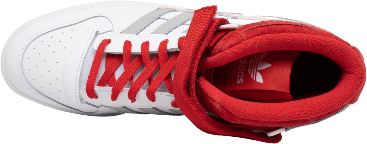 Adidas Forum Mid \'Cloud White Vivid Red\' (GY5819) Size US 10 Adidas Forum Mid U.S. MENS SIZE... | Depop main image 3