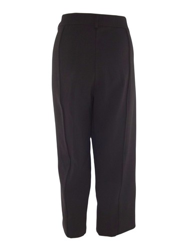 Marina Rinaldi Pantalone Da Donna Grigio Taglia 51 W37 Dritto In Lana Vergine - Picture 7 of 18