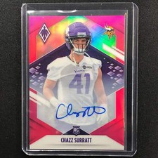 2021 Phoenix Chazz Surratt Rookie Autographs Pink 34/50