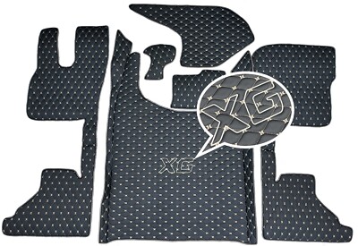 Fußmatten kompatibel mit DAF XG, abgeschrieben Sitz, Logo, Stickerei