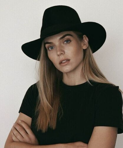 【未使用】 JANESSA LEONE HAT ソフトウールハット Janessa Leone Paige Hat Beige JLAW2177 - Free Shipping at