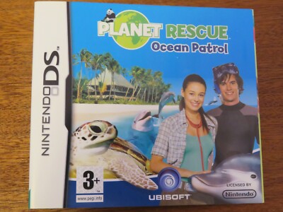 Nintendo DS Planet Rescue Ocean Patrol Spiel Cartridge 2008 Ubisoft Entertainment