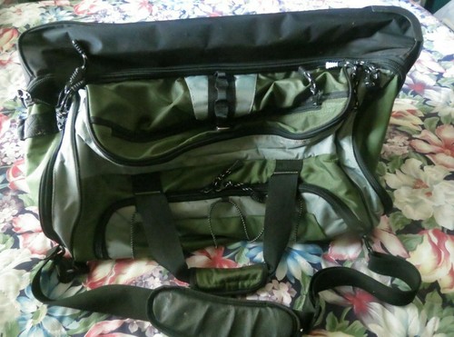 Pacific Coast Green Canvas Duffel 