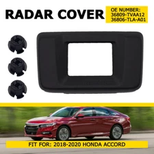For Honda Accord 2018 2019 2020 Distance Sensor Milliwave Radar Cover + 3 Clip T