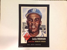 Jackie Robinson #1 Dodgers 1953 RC Stil 2016 Topps Anthology 5X7 # Ed / 499 Made