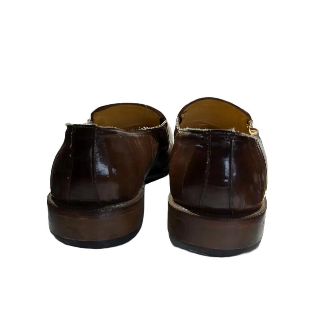 David Eden Genuine Crocodile Brown Shoes Sz 15 EUC | eBay display picture 1