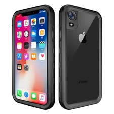 For iPhone XR Case Waterproof Shockproof Underwater Full Body Protective Cover