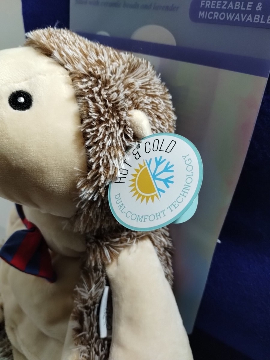 Cozy Hugs Jumbo Aromatherapy Plush Hedgehog Microwavable Freezable