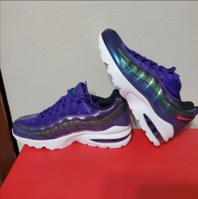 Nike Air Max 95 SE GS Court Purple Rush Pink AJ1899-500 Size 7Y = 8.5W