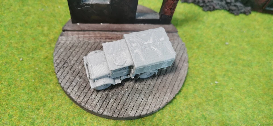 Bedford MWV Camion Militari "Luke" UK GB WW2 Kit 1/87 1/72 1/56 1/48 - Immagine 4 di 4