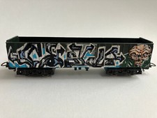 FAST 156 UV-TPK Graffiti on Miniature Train Lima /goze/eyone/trane/diksa/frez