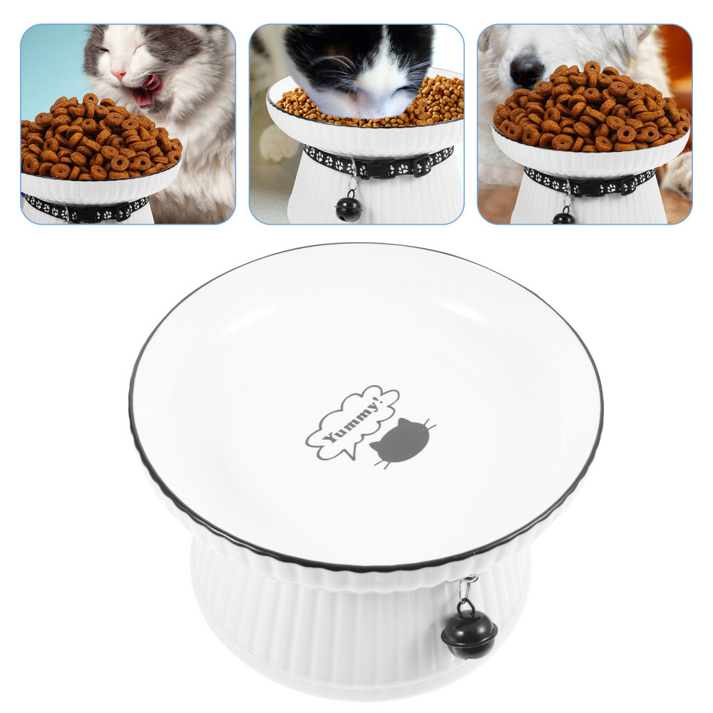 KatzenfutterBecken Keramik Hund Schüssel Slow Feeder Katzennapf eBay