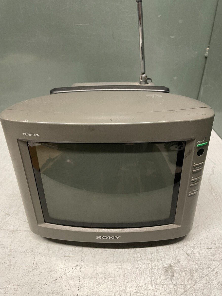 SONY Trinitron 小型テレビ 本体 Vintage Sony Trinitron CRT-TV 8