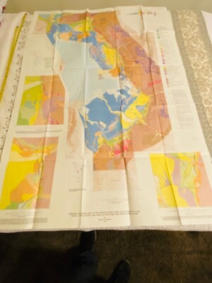 Vintage Survey Map - Wasatch Fault Zone, Eastern Part of Utah