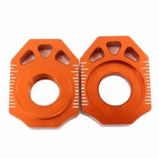KKE CNC Rear Axle Spindle Chain Adjuster Block For KTM SX EXC XCW 125-530CC 20mm