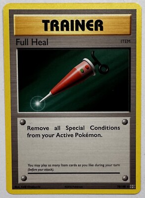 Pokemon Karte TCG XY Evolution Nr. 78/108 Full Heal Englisch