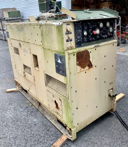 MEP-816A 400HZ 60KW AVIONICS GROUND POWER QUIET DIESEL GENERATOR DEERE 6059T 