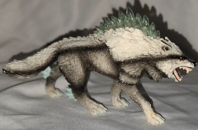 Schleich Eldrador Creatures SNOW ICE WOLF Figure Animal 2017 42452