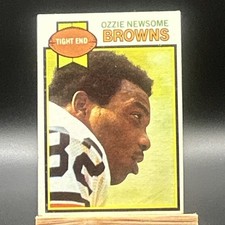 Topps 1979 Ozzie Newsome #308 Rookie Base Set Cleveland Browns NFL Card. rookie card picture