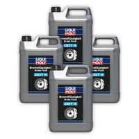 4X BremsflüSsigkeit Liqui Moly 21158 BremsflüSsigkeit DOT 4 Kanister 5 Liter