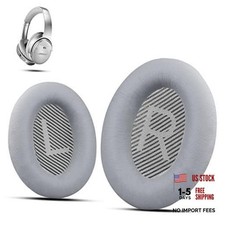 Premium Ear Pad Replacement for Bose Headphones Earpads, Compatible Silver