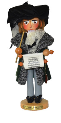Steinbach Nutcracker depicting musician  Richard Wagner.  handmade in Germany.
