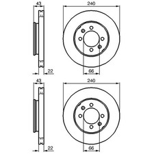 Disque de frein Rover 114