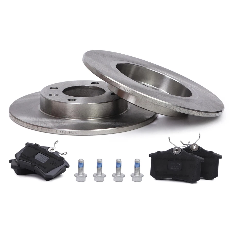 Kit disques + plaquettes arrière pour PEUGEOT 307; CITROËN BERLINGO, C2 C3 C4 - Photo 2/4