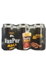 Van Pur Malt Coffee Flavored Non-Alcoholic Beverage – 6 Pack (330ml Each)