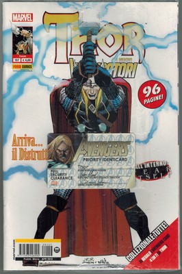 Thor 157 Marvel Panini Comics 2012 Blister mit Identicard