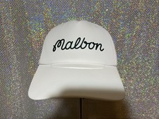  Malbon Golf Performance Ball Marker Ball Cap - White