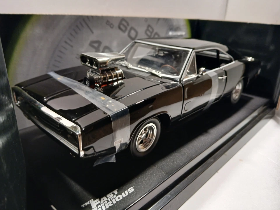 Racing Champions 1970 DODGE CHARGER - The Fast And The Furious 1:18 Diecast - Image 3 of 4