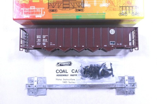 Tolva de descarga rápida HO Roundhouse BNSF 55 ft Ortner #85855 nuevo kit sin montar | Zustand: New
