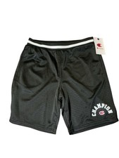 Champion Mesh Youth Boys Shorts Black Size L