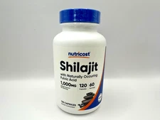 Nutricost Shilajit Fulvic Acid 1000mg 120 Caps - Exp May 2027 - FREE SHIPPING