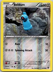 Beldum 47/98 XY - Ancient Origins Reverse Holo