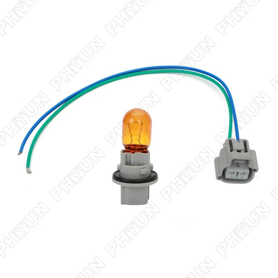 Turn Signal Bulb Socket + Connector Pigtail For Toyota Tacoma 4Runner Prius RAV4 - Image 2 of 4