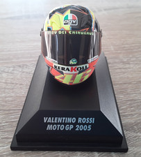 Casque AGV Helmet  1/8 VALENTINO ROSSI MOTO GP 2005 MINICHAMPS