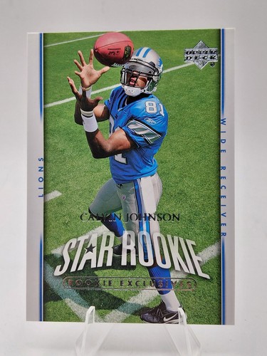 Calvin Johnson [Rookie Exclusives] #277 2007 Upper Deck card