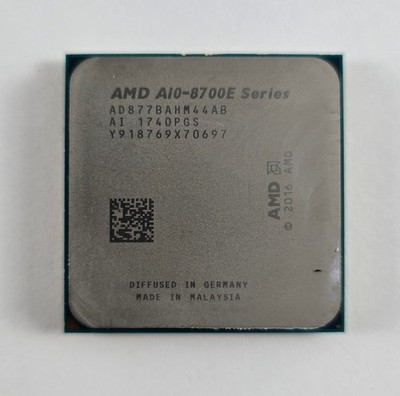 AMD PRO A10-8700E Quad-Core 2.8GHz 2M Socket AM4 Desktop CPU - AD877BAHM44AB