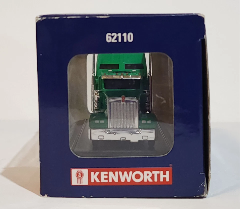 Kenworth w900 Semi Truck Tractor Norscot  1:87 Scale Model Green Big Truck - Image 2 of 4