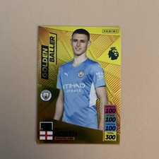 Panini Adrenalyn XL Premier League 21/22 Phil Foden Golden Baller #7 Man City