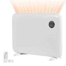 Convection Panel Heater 1500W Electric Panel Space Heater Remote and Touch