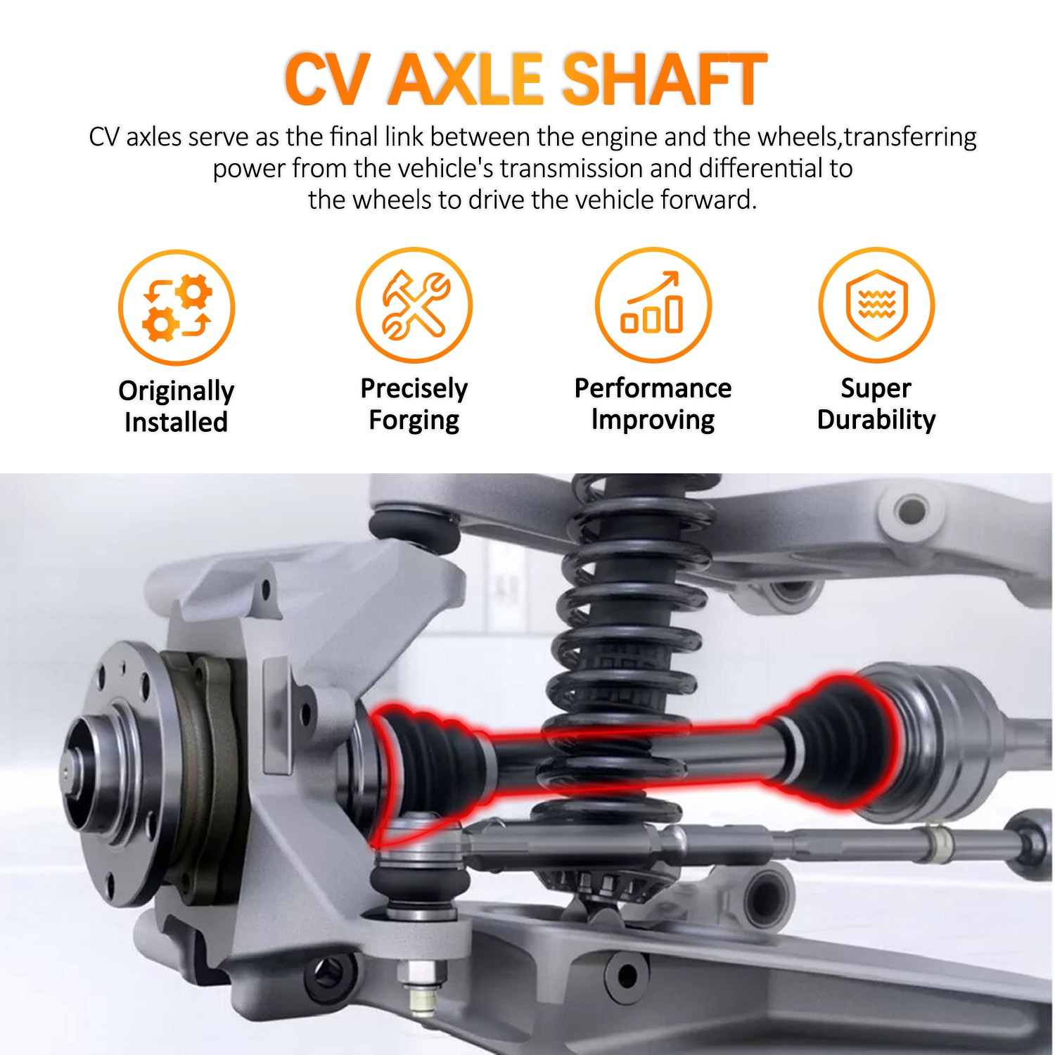 Acura NSX 1991-2005 Rear Right Cv axle