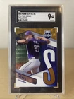 Paul Skenes 2023 Panini Elite Extra Edition /200 "S" Spellbound Blue PSA 9